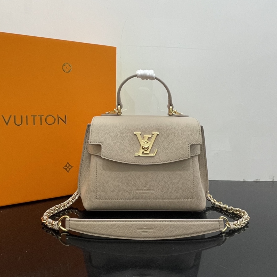 Louis Vuitton LV Lockme Ever Bags Handbags Weave Cowhide Mini M21088