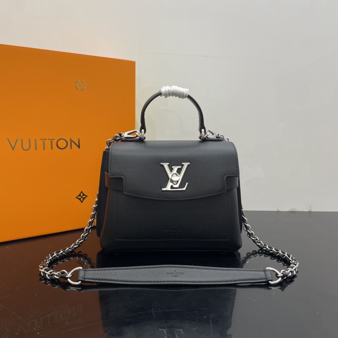 Louis Vuitton LV Lockme Ever Bags Handbags Weave Cowhide Mini M21088