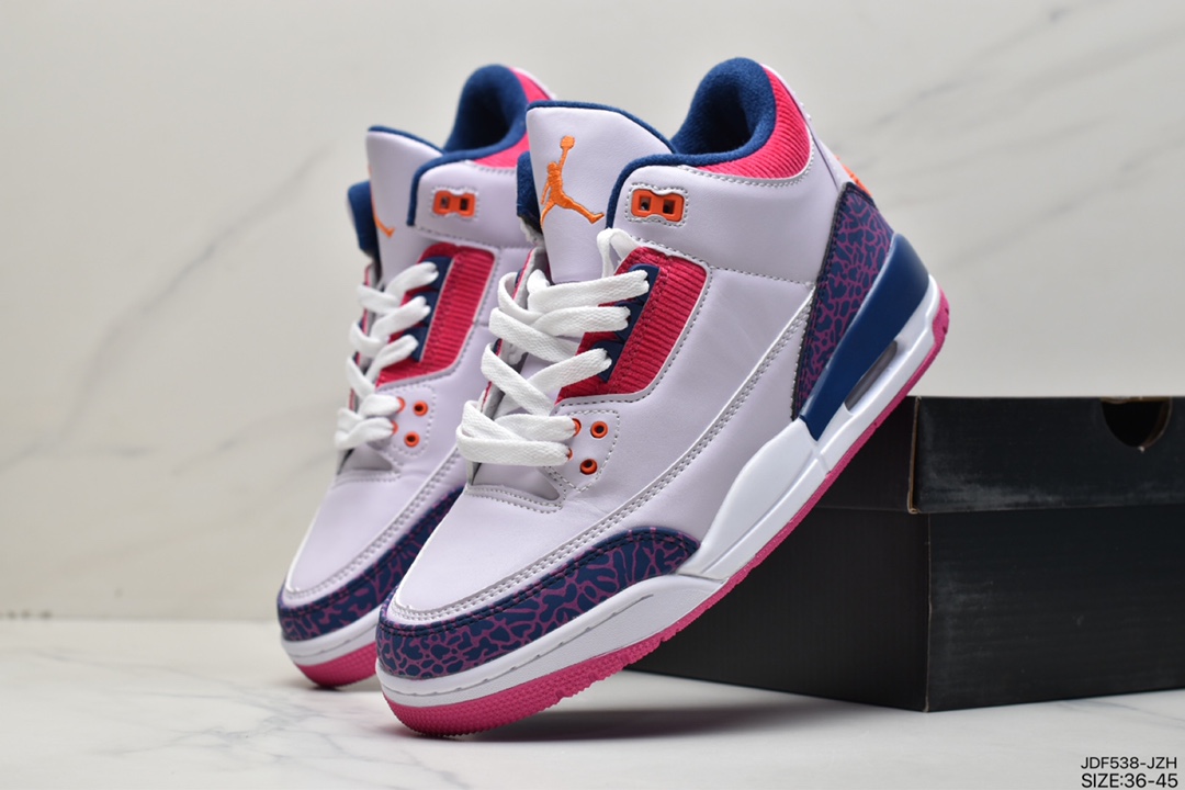 125 Fragment Design x Air Jordan 3 SP”Fragment”迈克尔·乔丹AJ3代中帮 DA3595