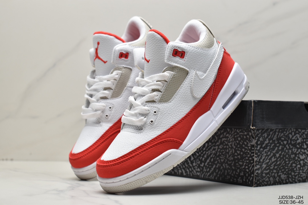 130 潮流教父藤原浩主理品牌Fragment Design x Air Jordan 3 SP”Fragment”迈克尔·乔丹AJ3代中帮篮球鞋” DA3595
