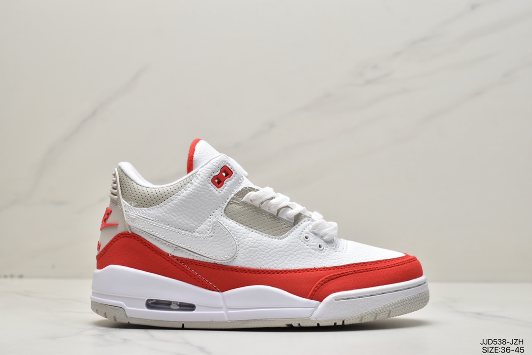 130 潮流教父藤原浩主理品牌Fragment Design x Air Jordan 3 SP”Fragment”迈克尔·乔丹AJ3代中帮篮球鞋” DA3595
