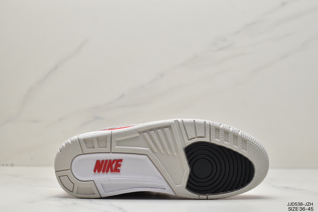 130 潮流教父藤原浩主理品牌Fragment Design x Air Jordan 3 SP”Fragment”迈克尔·乔丹AJ3代中帮篮球鞋” DA3595