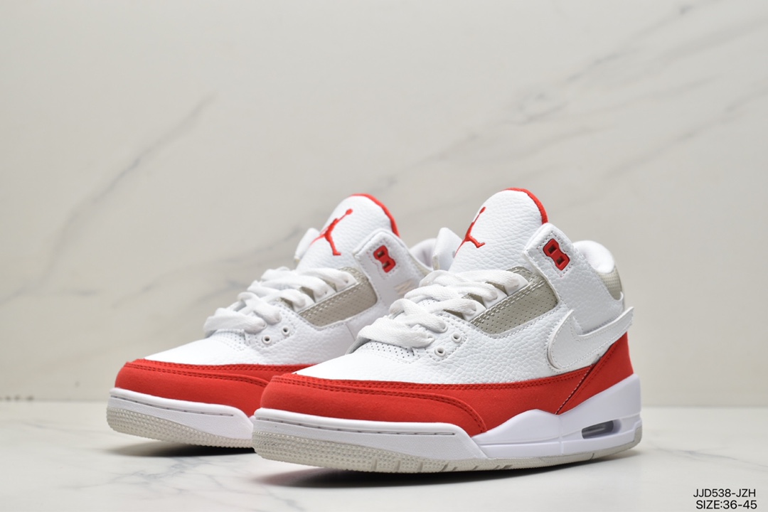 130 潮流教父藤原浩主理品牌Fragment Design x Air Jordan 3 SP”Fragment”迈克尔·乔丹AJ3代中帮篮球鞋” DA3595