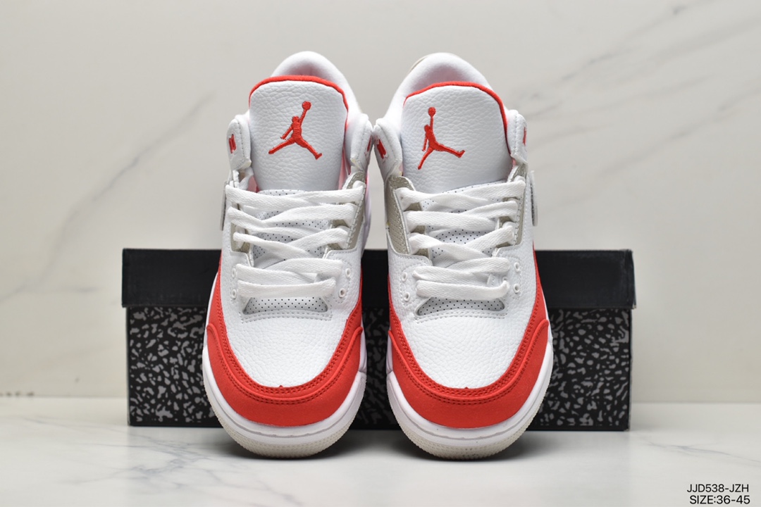 130 潮流教父藤原浩主理品牌Fragment Design x Air Jordan 3 SP”Fragment”迈克尔·乔丹AJ3代中帮篮球鞋” DA3595
