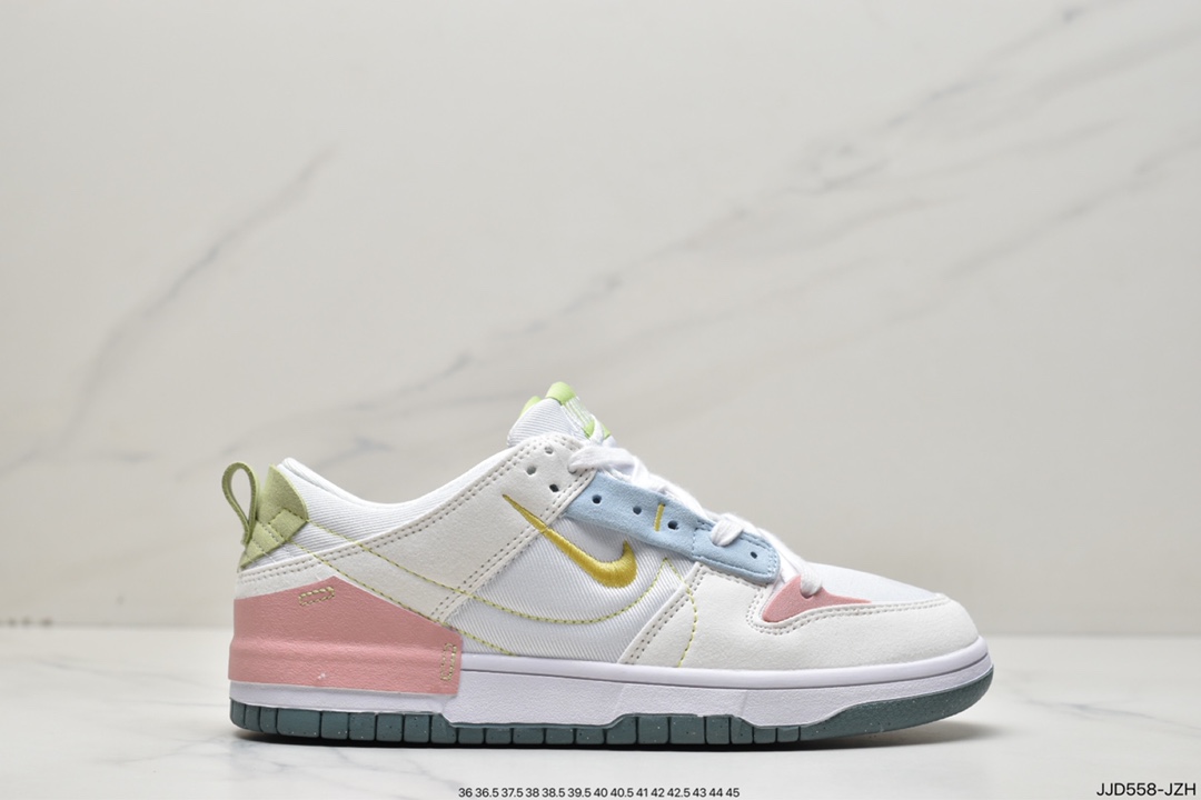 130 耐克Nike Wmns Dunk Low Disrupt 2”Malachite”轻量扣篮DV3457-100