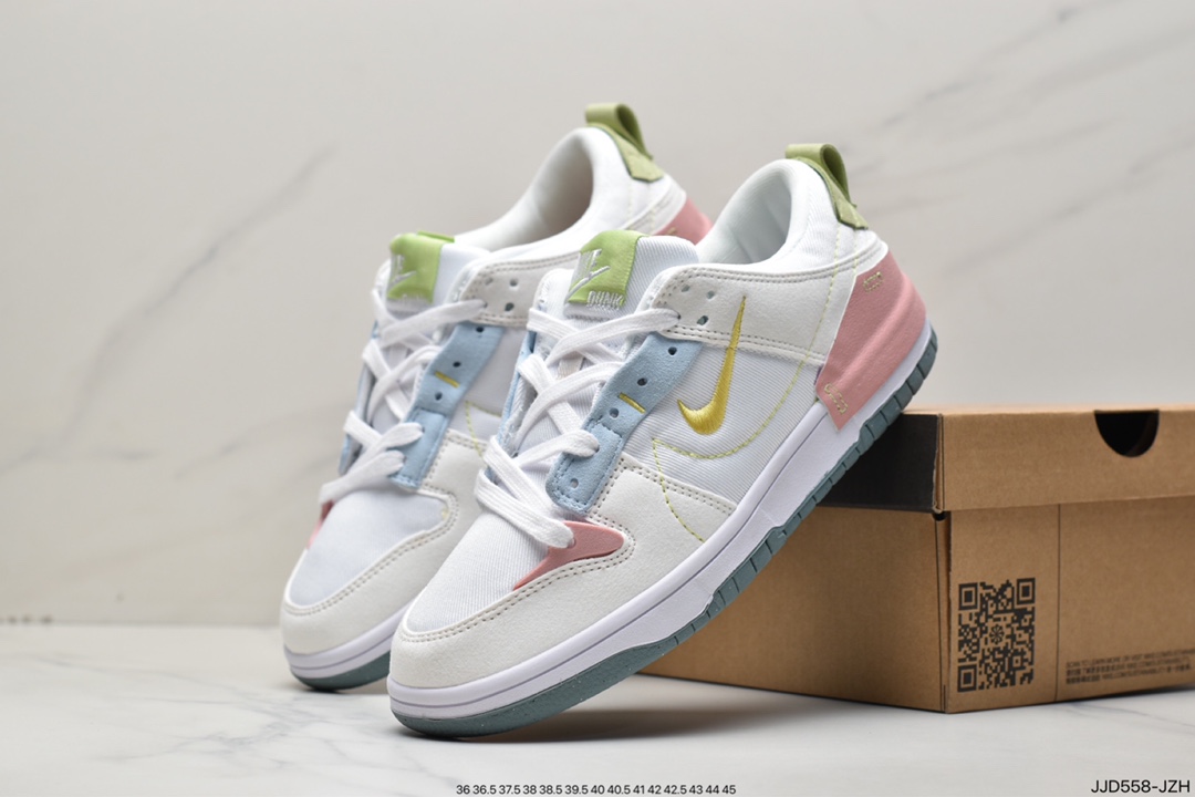 130 耐克Nike Wmns Dunk Low Disrupt 2”Malachite”轻量扣篮DV3457-100