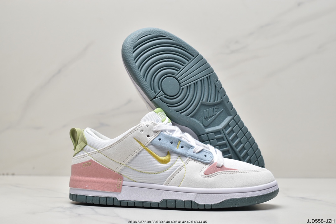 130 耐克Nike Wmns Dunk Low Disrupt 2”Malachite”轻量扣篮DV3457-100