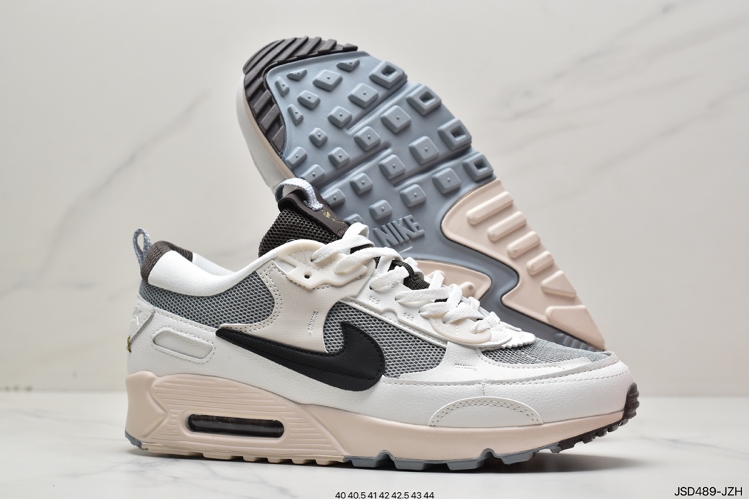 200 耐克 Nike Air Max90 EssentialMMars Landing复古气垫慢跑鞋 DZ4708-001