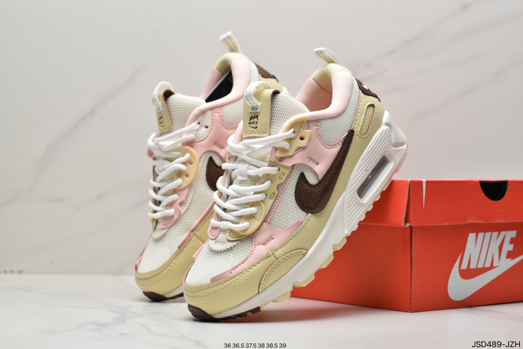 200 耐克 Nike Air Max90 EssentialMMars Landing复古气垫慢跑鞋 DZ4708-001