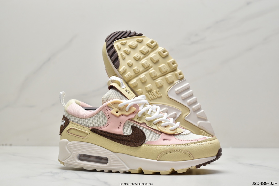 200 耐克 Nike Air Max90 EssentialMMars Landing复古气垫慢跑鞋 DZ4708-001
