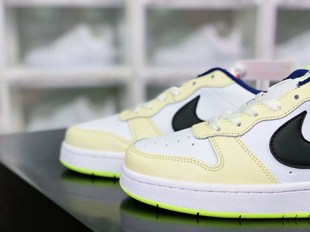 200  Court Borough Low 2”Milk/Racer Blue/Volt”学院系列FB1394-101