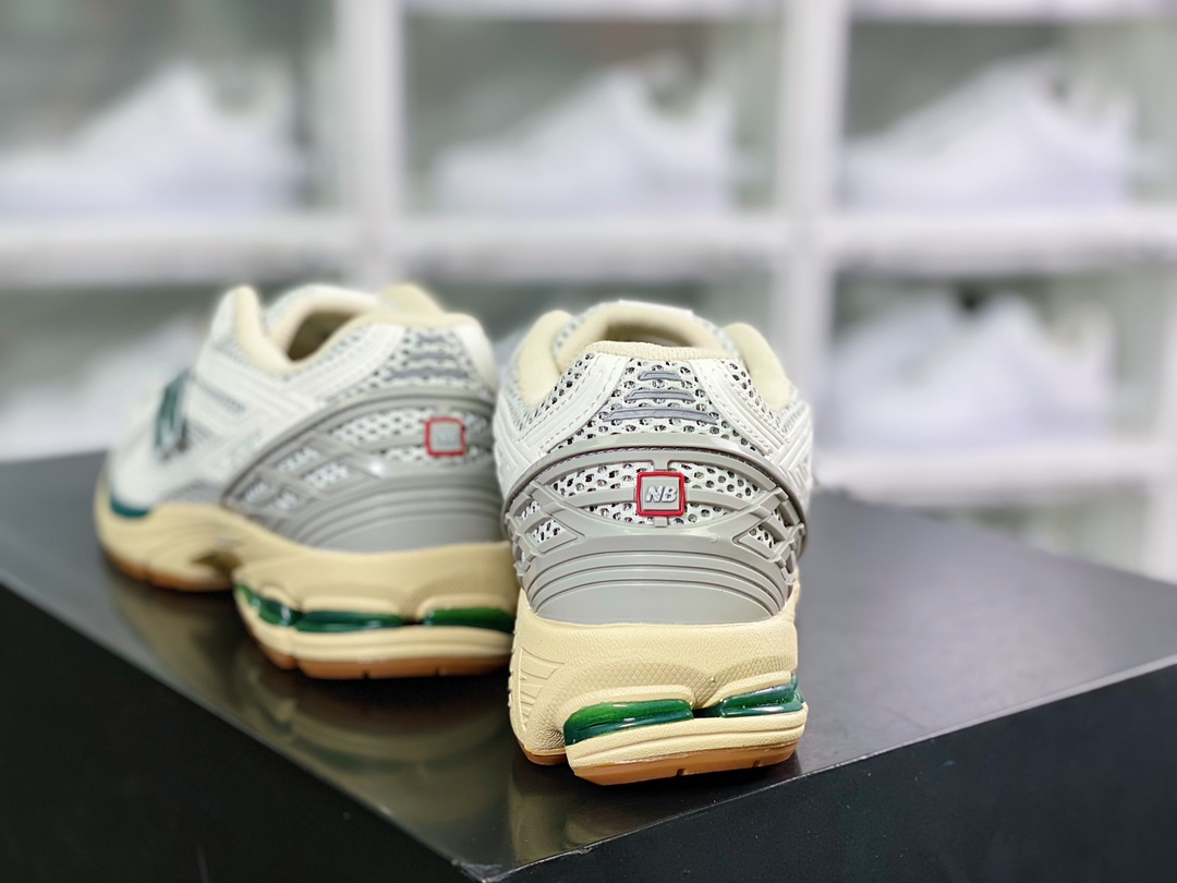 NB M1906R Series Retro Dad Style Casual Sports Jogging Shoes ”Mesh Beige Dark Green Gray” M1906RQ