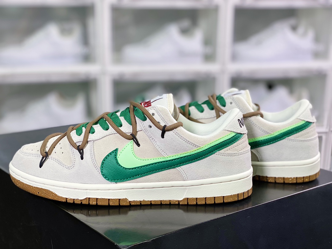 260  SB Dunk Low SE ”85 Grey Green”扣篮系列DO9457-100