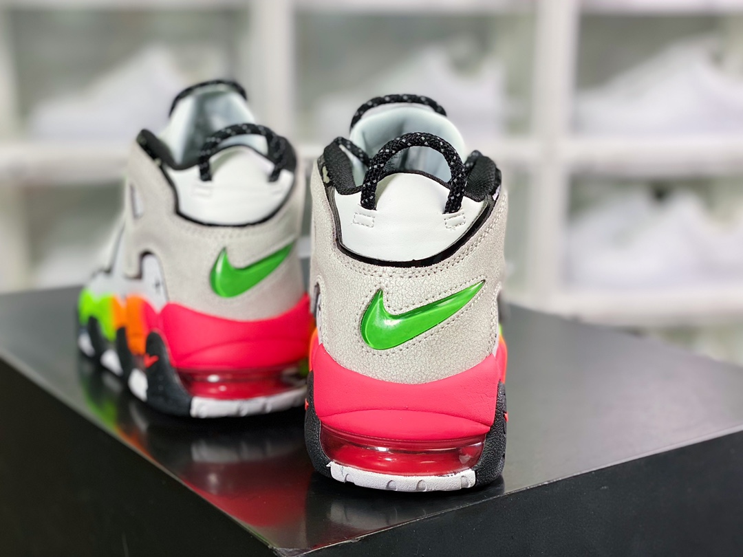 260 Air More Uptempo'96”Racer Pink and Green Strike”皮蓬一代DV1233-111