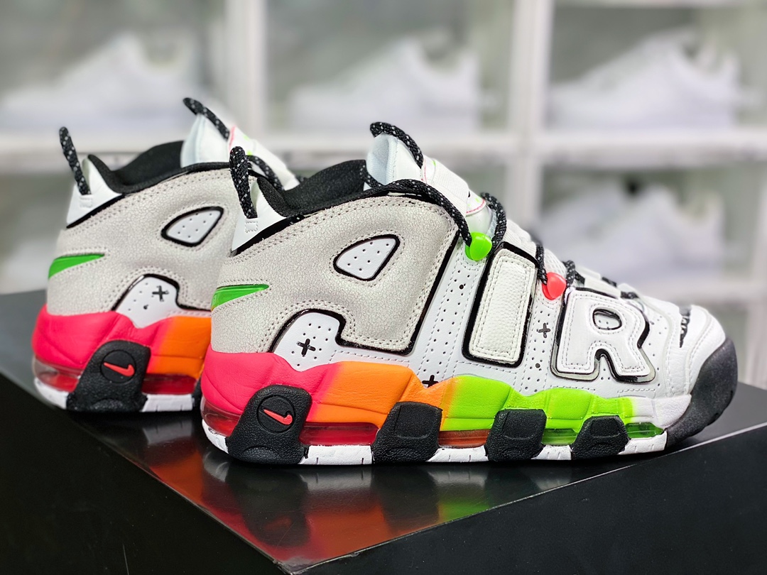 260 Air More Uptempo'96”Racer Pink and Green Strike”皮蓬一代DV1233-111