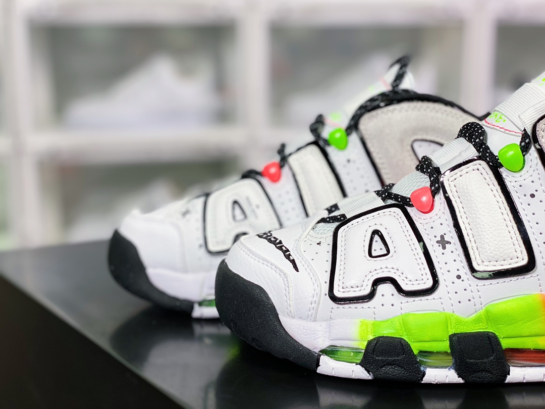 260 Air More Uptempo'96”Racer Pink and Green Strike”皮蓬一代DV1233-111