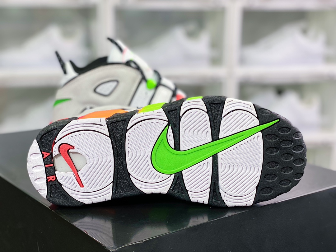 260 Air More Uptempo'96”Racer Pink and Green Strike”皮蓬一代DV1233-111