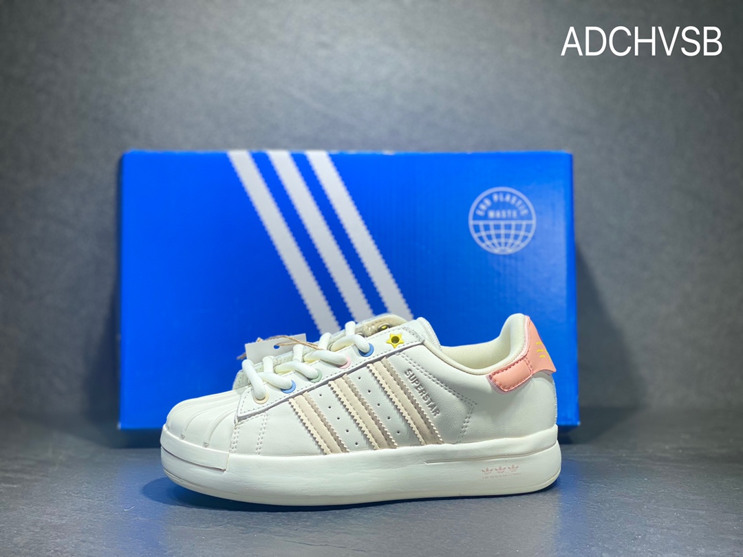 Adidas Superstar AYOON W classic shell head official website synchronization GW7235