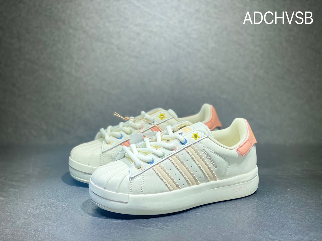 Adidas Superstar AYOON W classic shell head official website synchronization GW7235