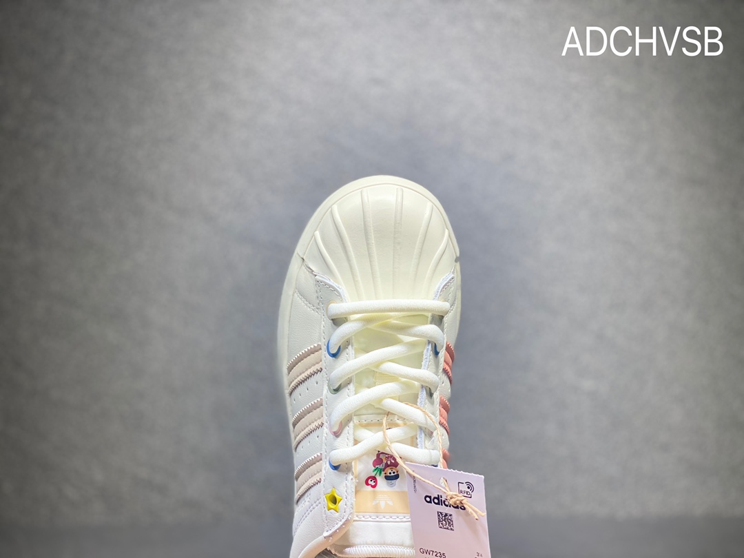 Adidas Superstar AYOON W classic shell head official website synchronization GW7235