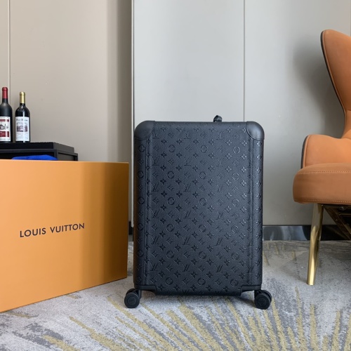 Luxury Rolling Luggage, 20-inch Carry-On Suitcase with Premium Leather Trim 1 Luxury Rolling Luggage, 20-inch Carry-On Suitcase with Premium Leather Trim