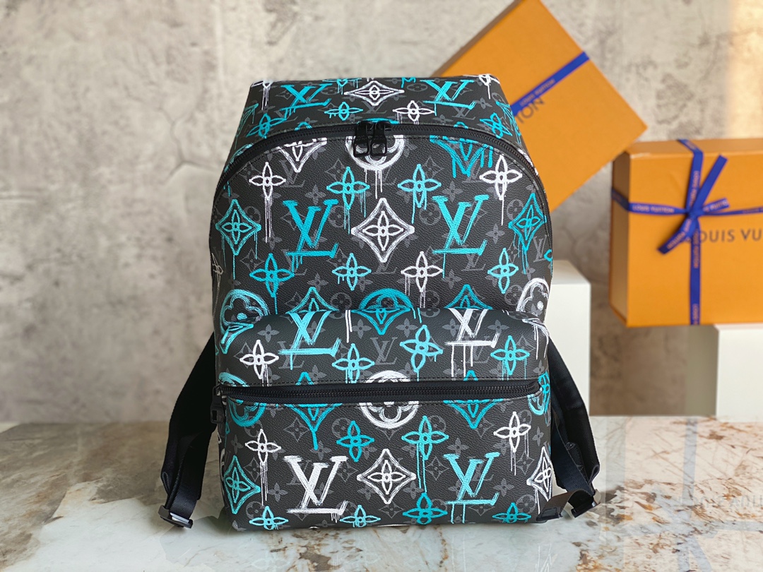 Louis Vuitton Bags Backpack High Quality Online
 Printing Monogram Eclipse Canvas Casual M21395