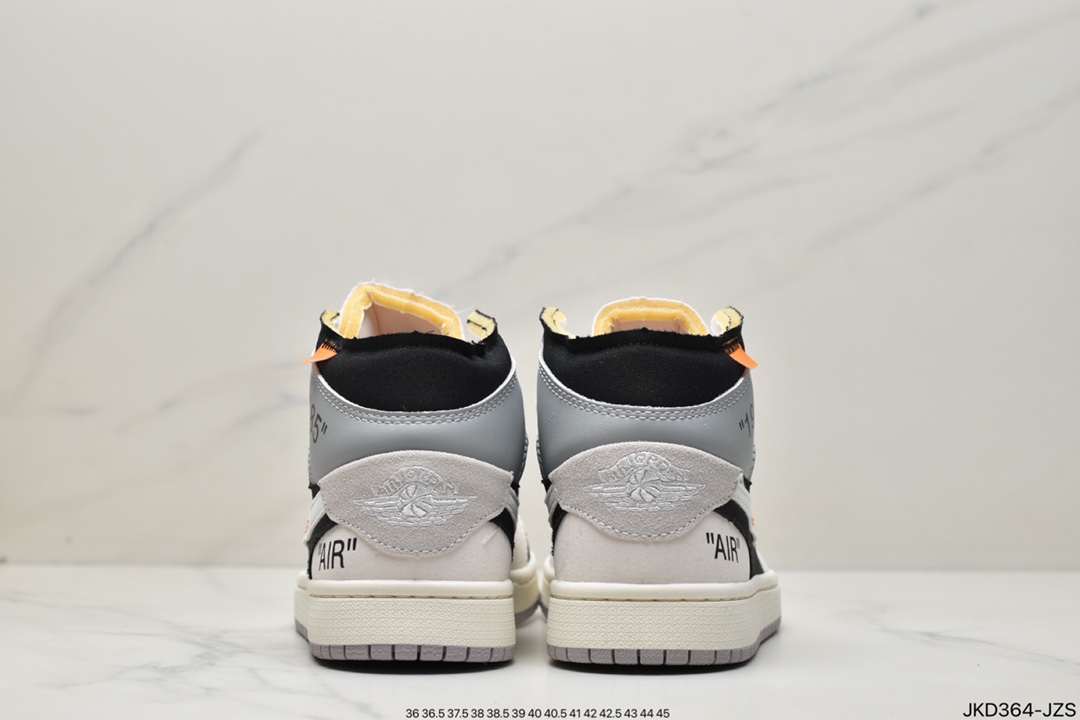 160 Air Jordan I Mid 'White and Phantom' 以 “inside out” 结构DM9652-100