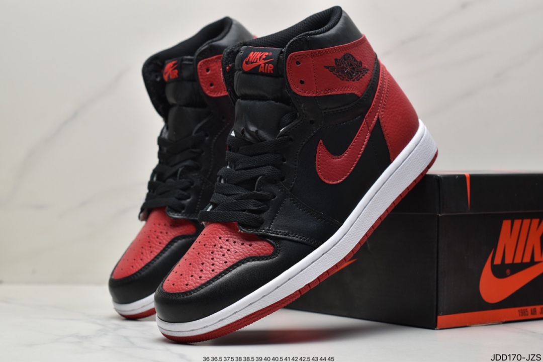 120 耐克Nike Air Jordan 1 Retro High OG”Black/White”AJ1代
