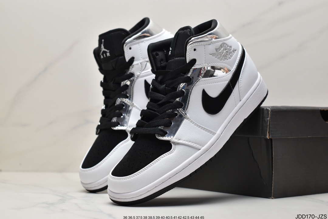 120 耐克Nike Air Jordan 1 Mid”Green Yellow”AJ1乔丹一代中帮554724-113