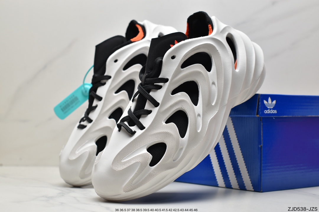 adidas originals adiFOM Q ”BlackCarbon” shock-absorbing non-slip wear-resistant low help HP6582