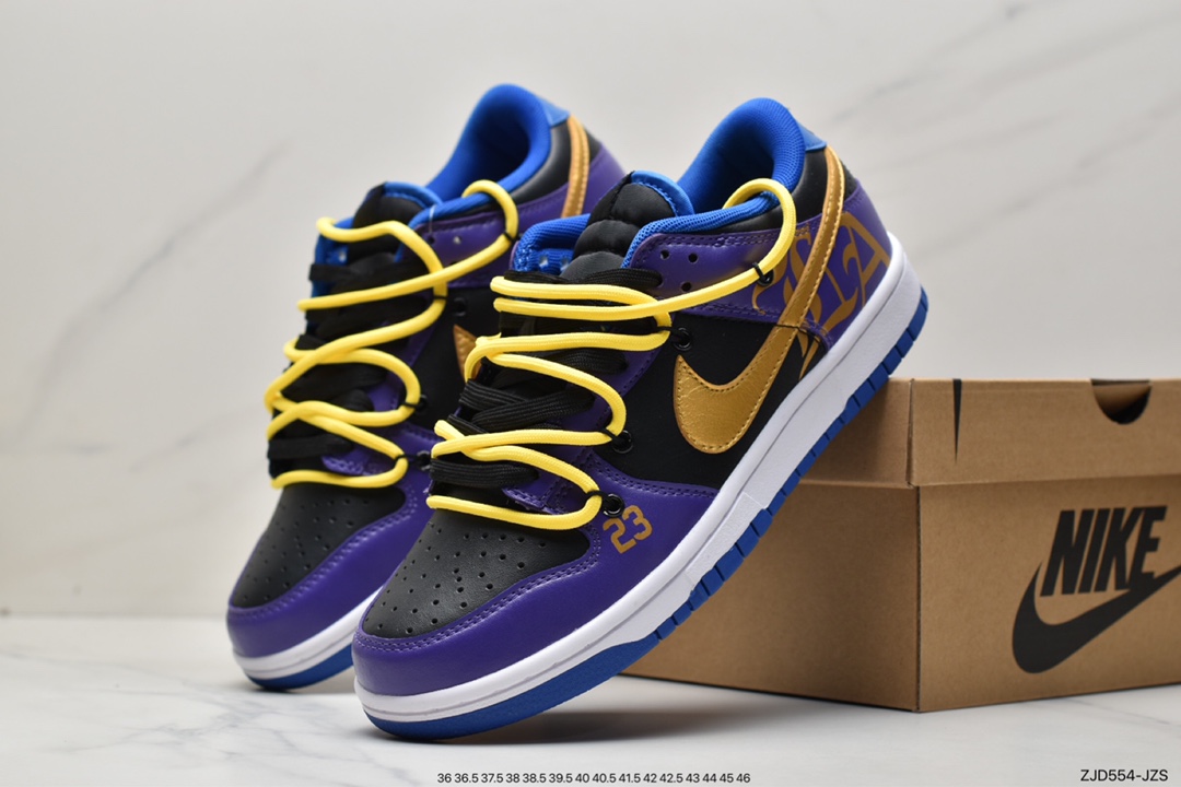 Futura x Nike Dunk Low SB joint deconstruction strappy skateboard shoes DD1391-001