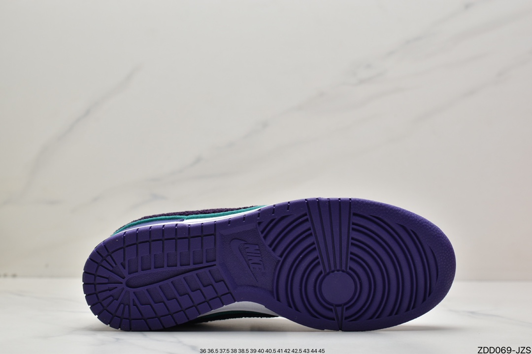 230 Nike SB Dunk Low”Chenille Swoosh Purple White”扣篮DQ7683-100