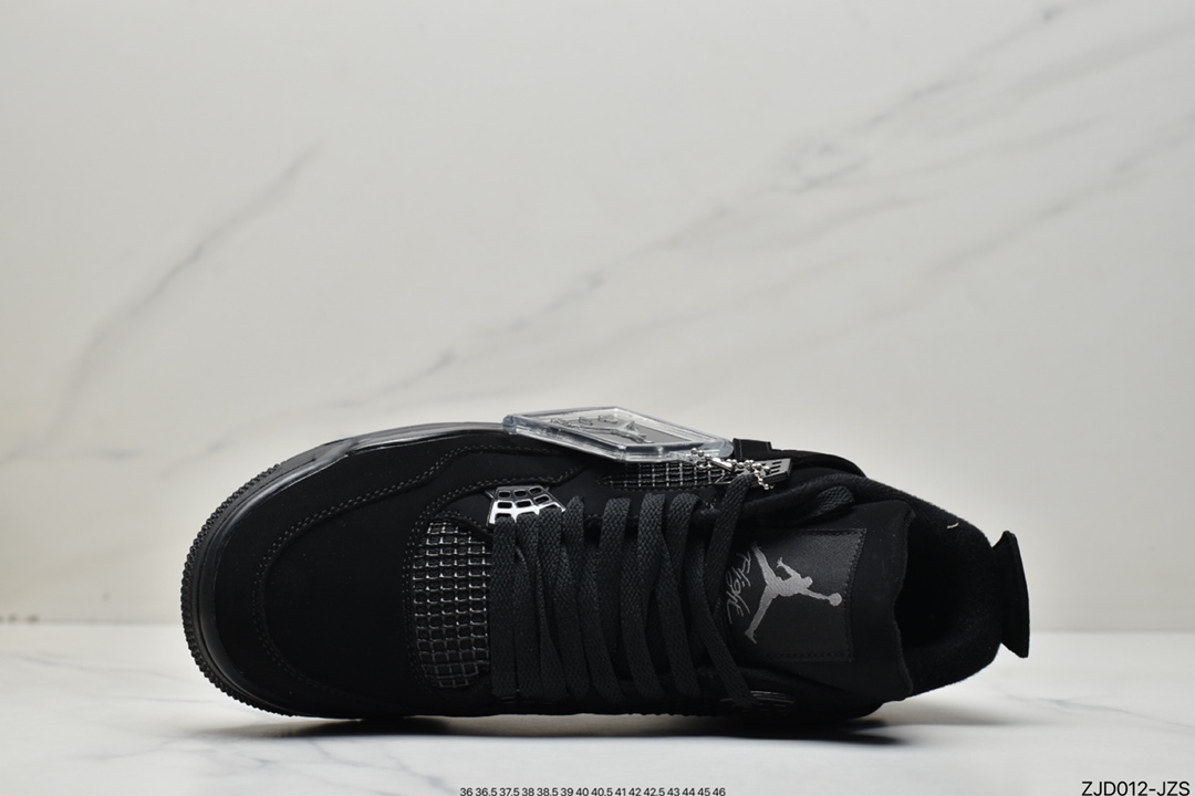240 耐克Nike Air Jordan 4 Retro”Black Cat”AJ4代中帮篮球鞋CU1110-010