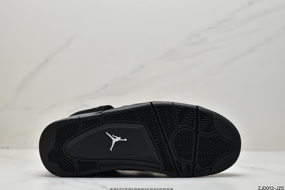 240 耐克Nike Air Jordan 4 Retro”Black Cat”AJ4代中帮篮球鞋CU1110-010