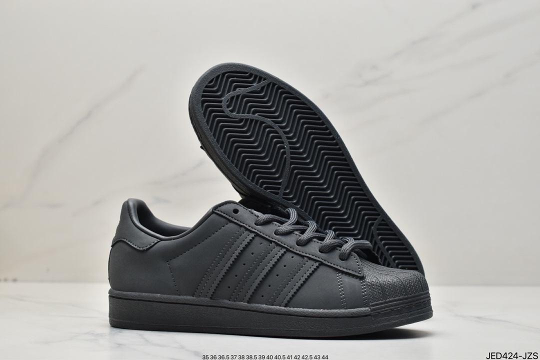 150 阿迪达斯adidas三叶草 Originals Superstar”White/Black/Gold”贝壳头GZ4830