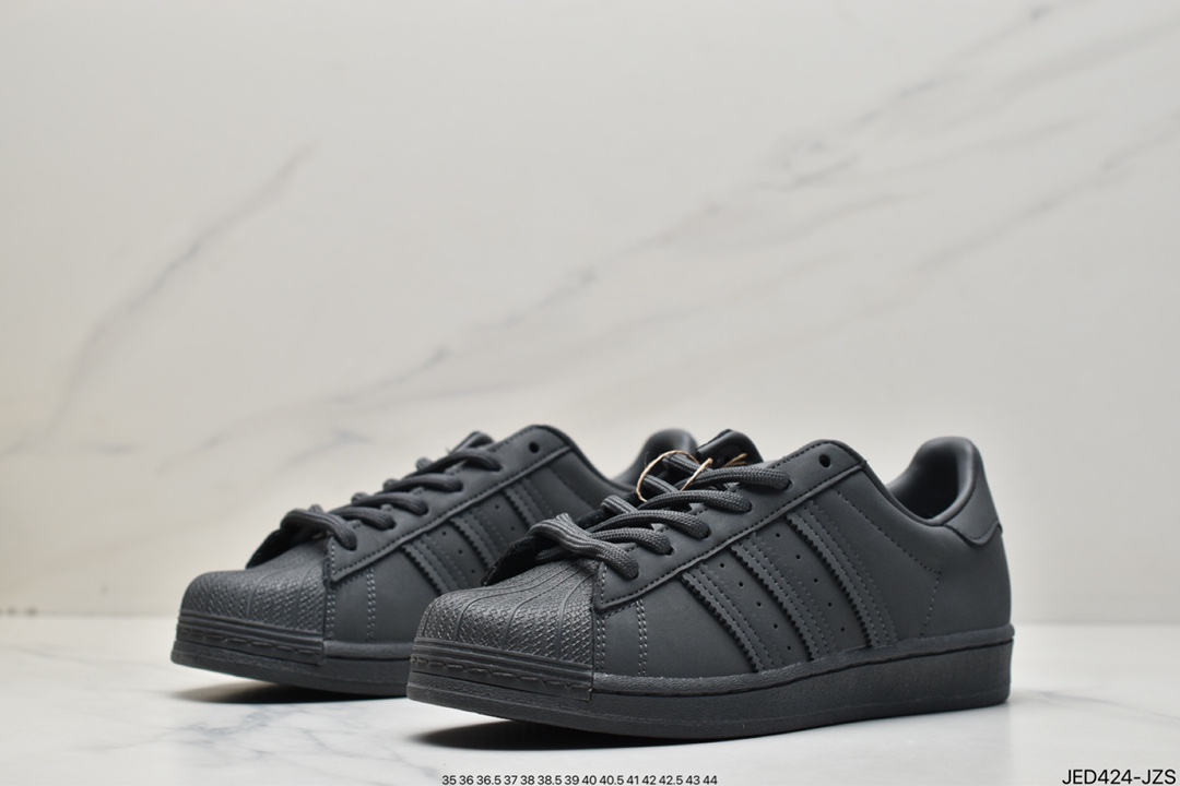 150 阿迪达斯adidas三叶草 Originals Superstar”White/Black/Gold”贝壳头GZ4830