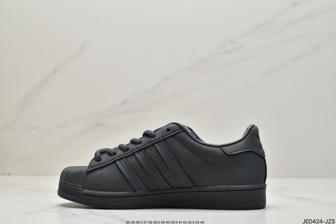 150 阿迪达斯adidas三叶草 Originals Superstar”White/Black/Gold”贝壳头GZ4830