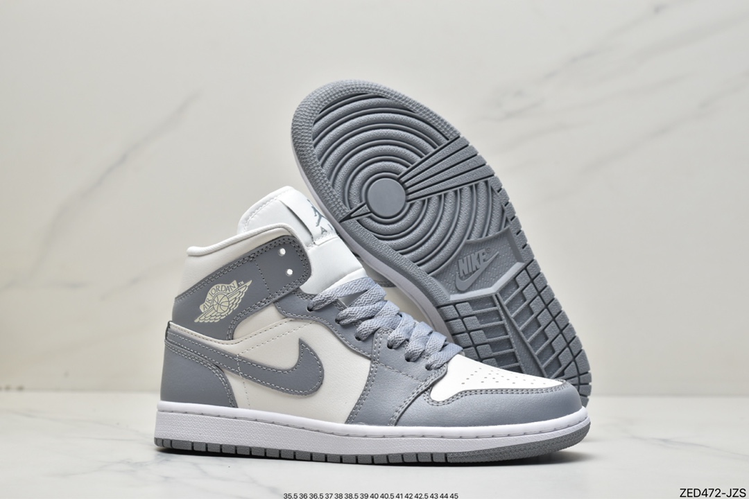 260 耐克Nike Jordan 1 Mid”Coconut Milk”AJ1乔丹一代中帮BQ6472-115