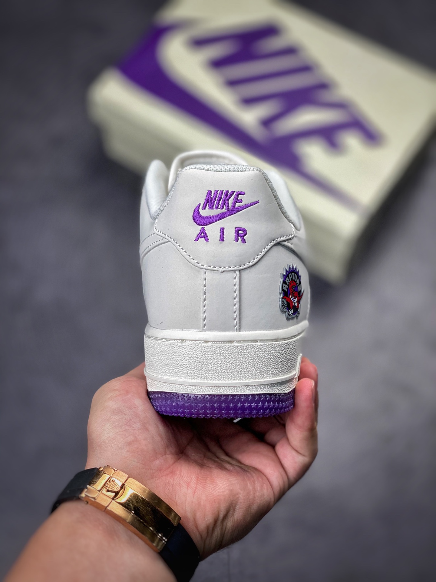 Nike Air Force 1 Low 07 串标紫红小钩 KK6325-015