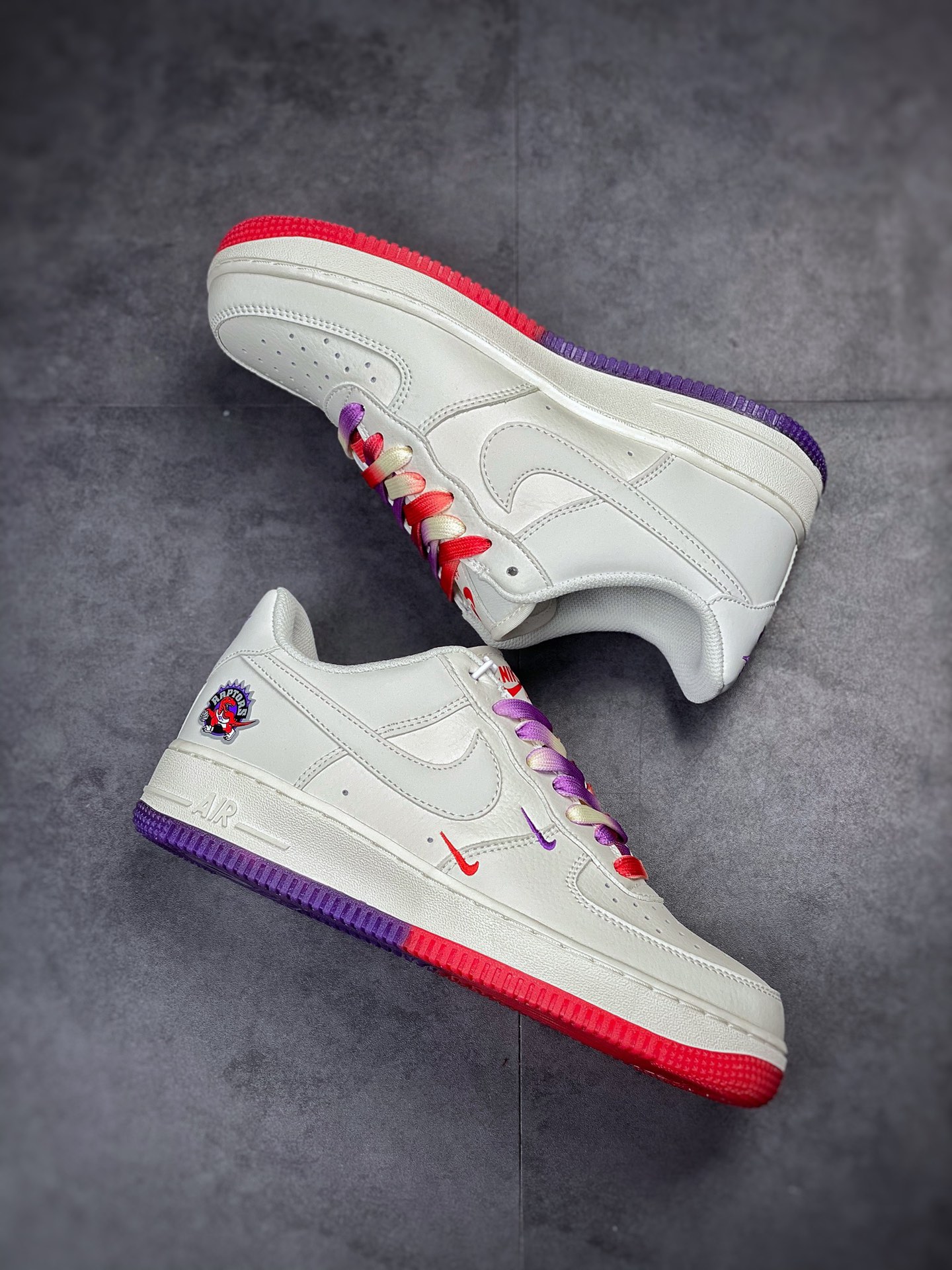 Nike Air Force 1 Low 07 串标紫红小钩 KK6325-015