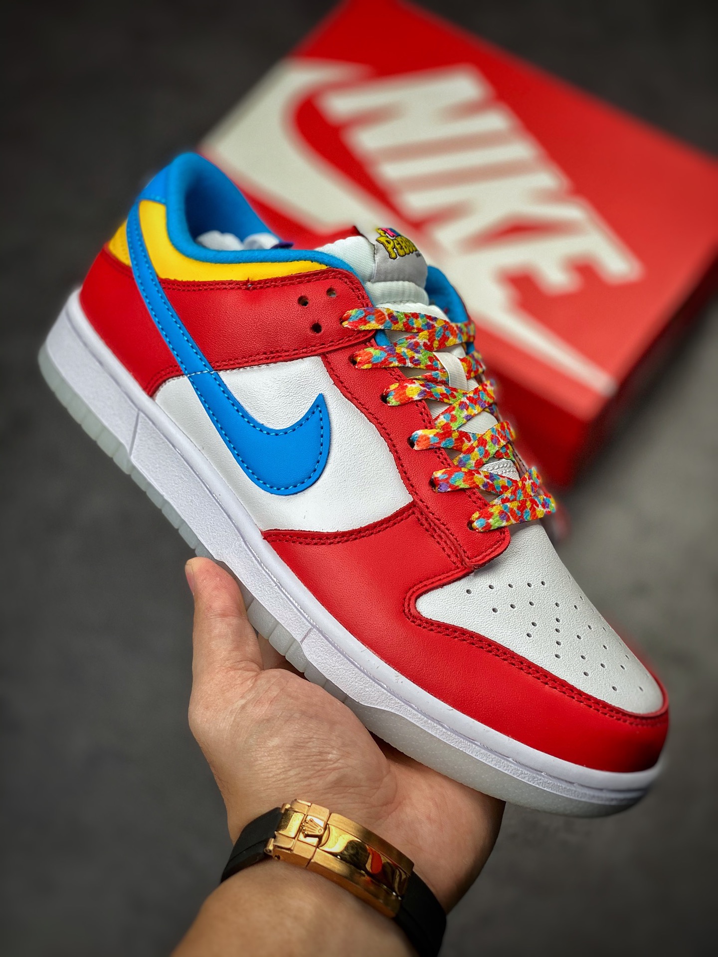 Nike SB Dunk Low 白蓝红水果麦片 DH8009-600