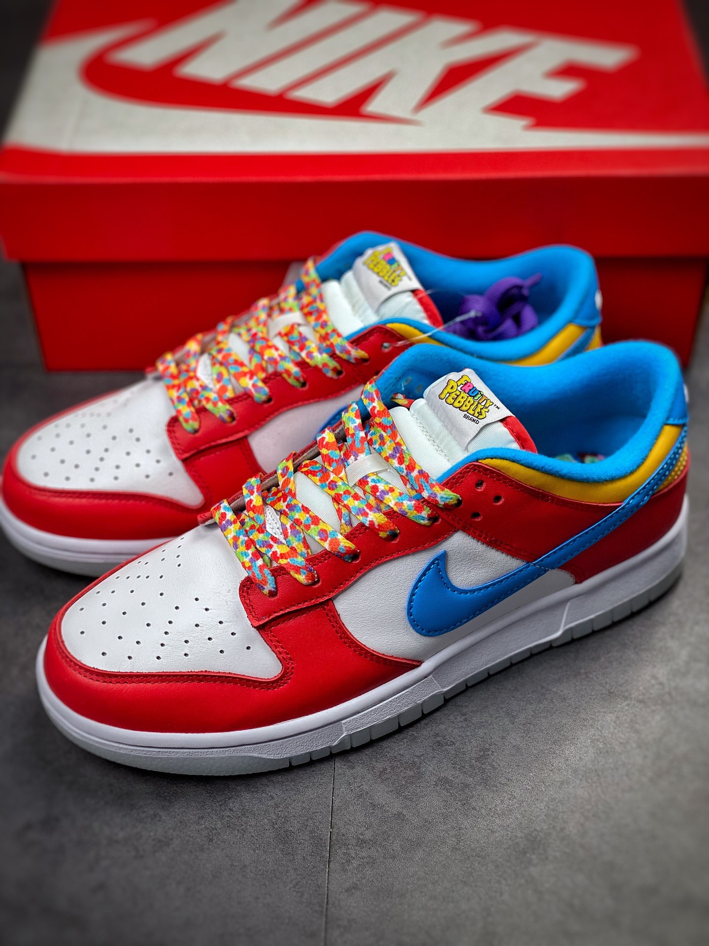 Nike SB Dunk Low 白蓝红水果麦片 DH8009-600
