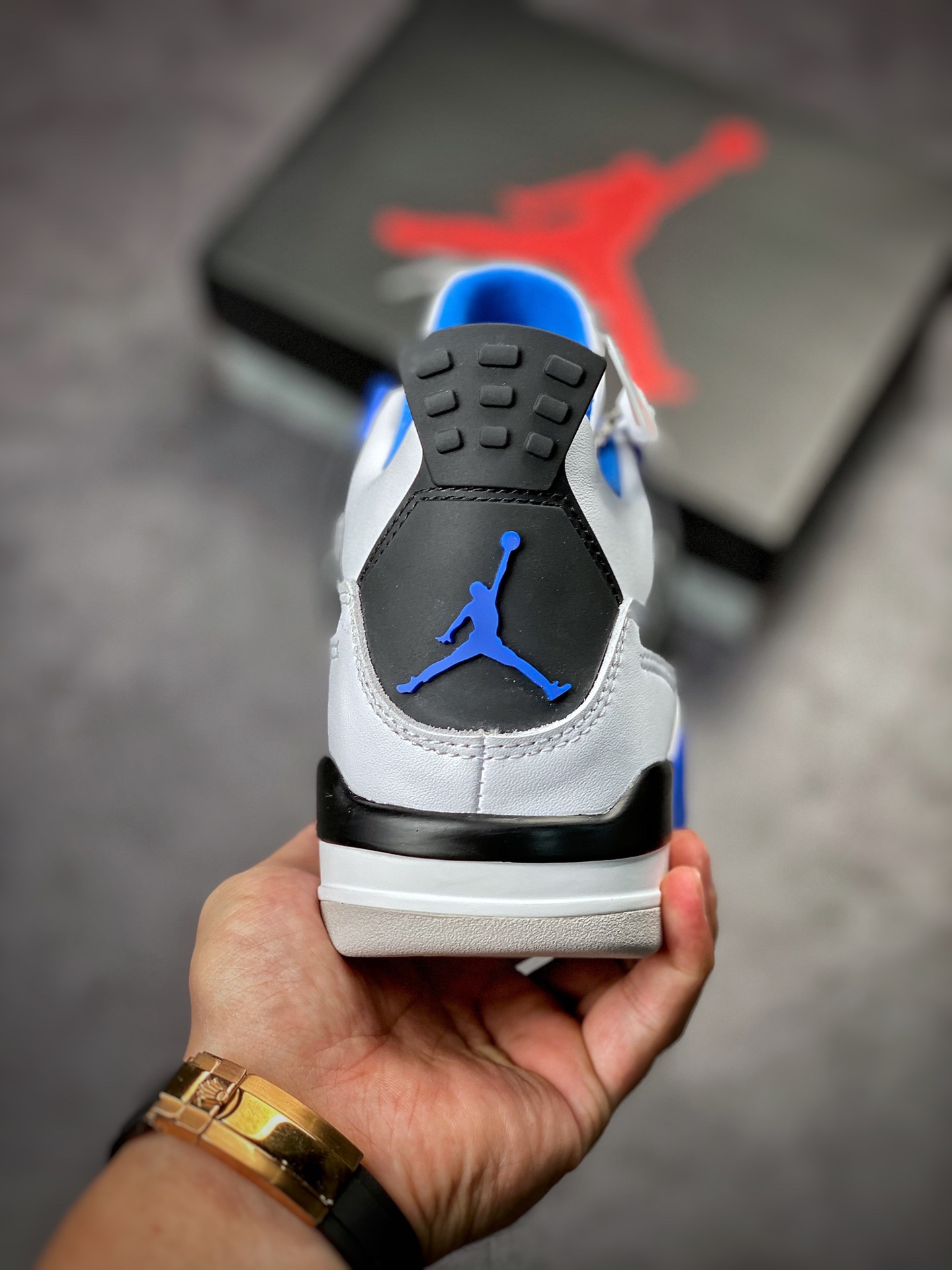 Air Jordan 4 Retro 赛车蓝 308497-117 Air Jordan 4 Retro 赛车蓝 308497-117