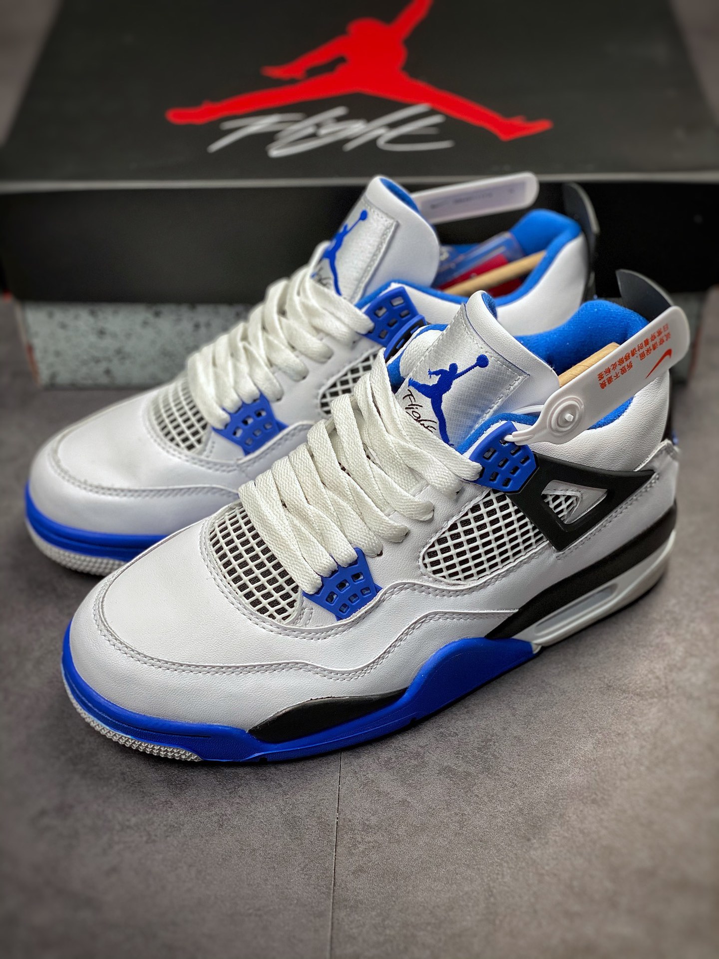 Air Jordan 4 Retro 赛车蓝 308497-117 Air Jordan 4 Retro 赛车蓝 308497-117