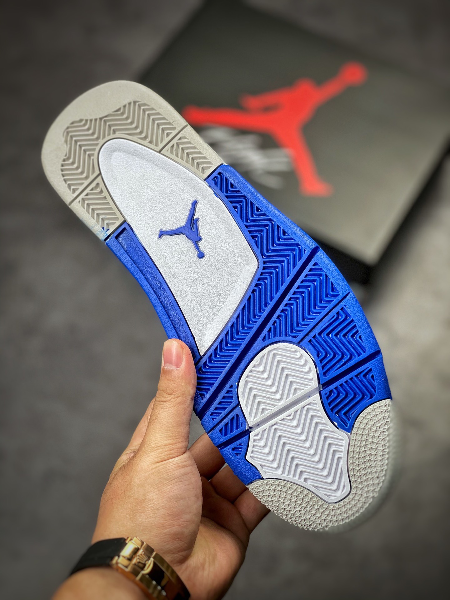Air Jordan 4 Retro 赛车蓝 308497-117 Air Jordan 4 Retro 赛车蓝 308497-117