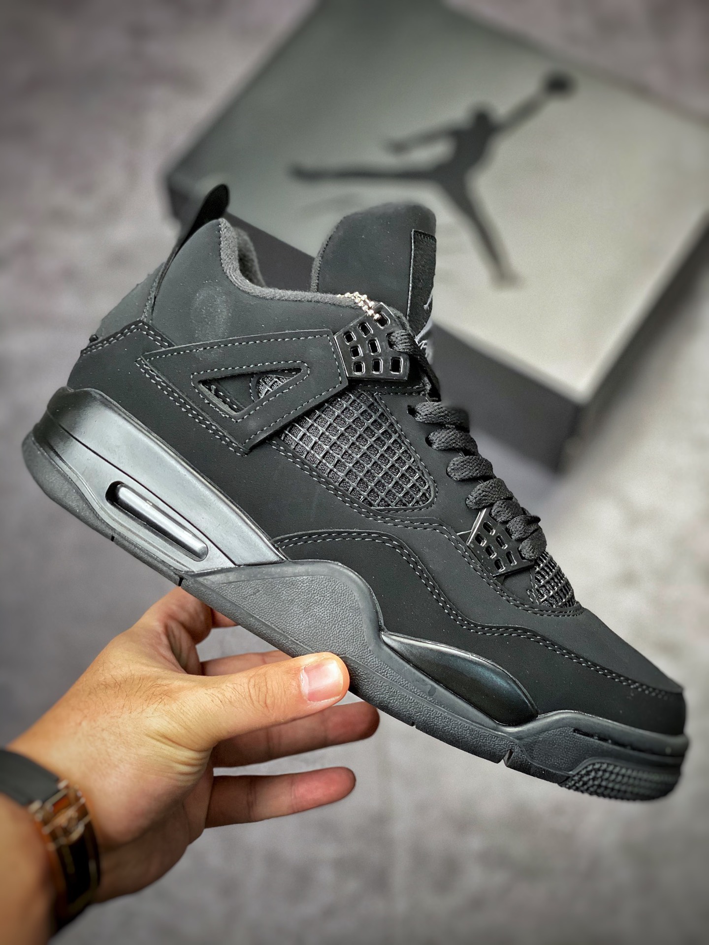 Air Jordan 4 Retro Black Cat CU1110-010