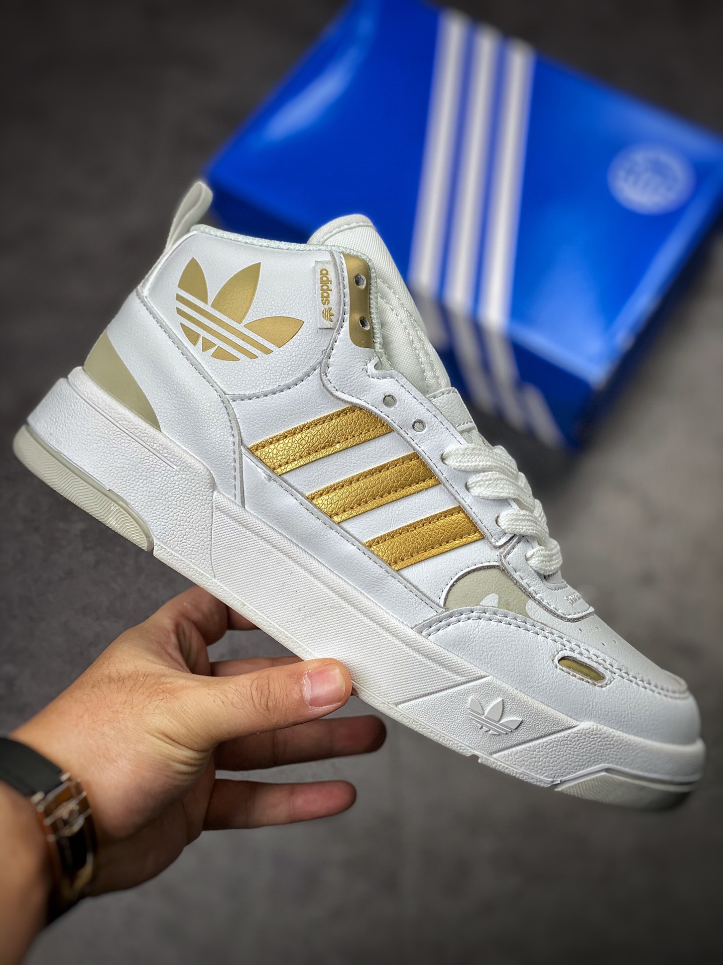 adidas Originals Post UP Zhongbang Clover real shot first launch H00220