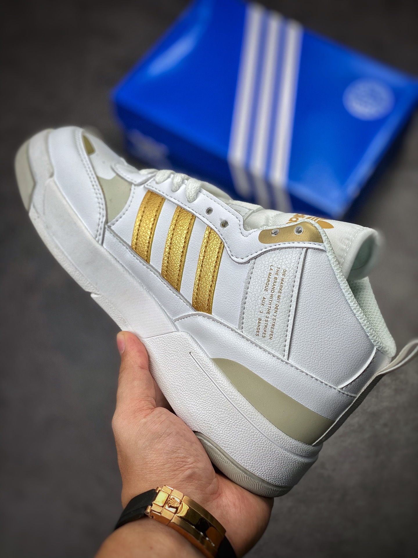 adidas Originals Post UP Zhongbang Clover real shot first launch H00220