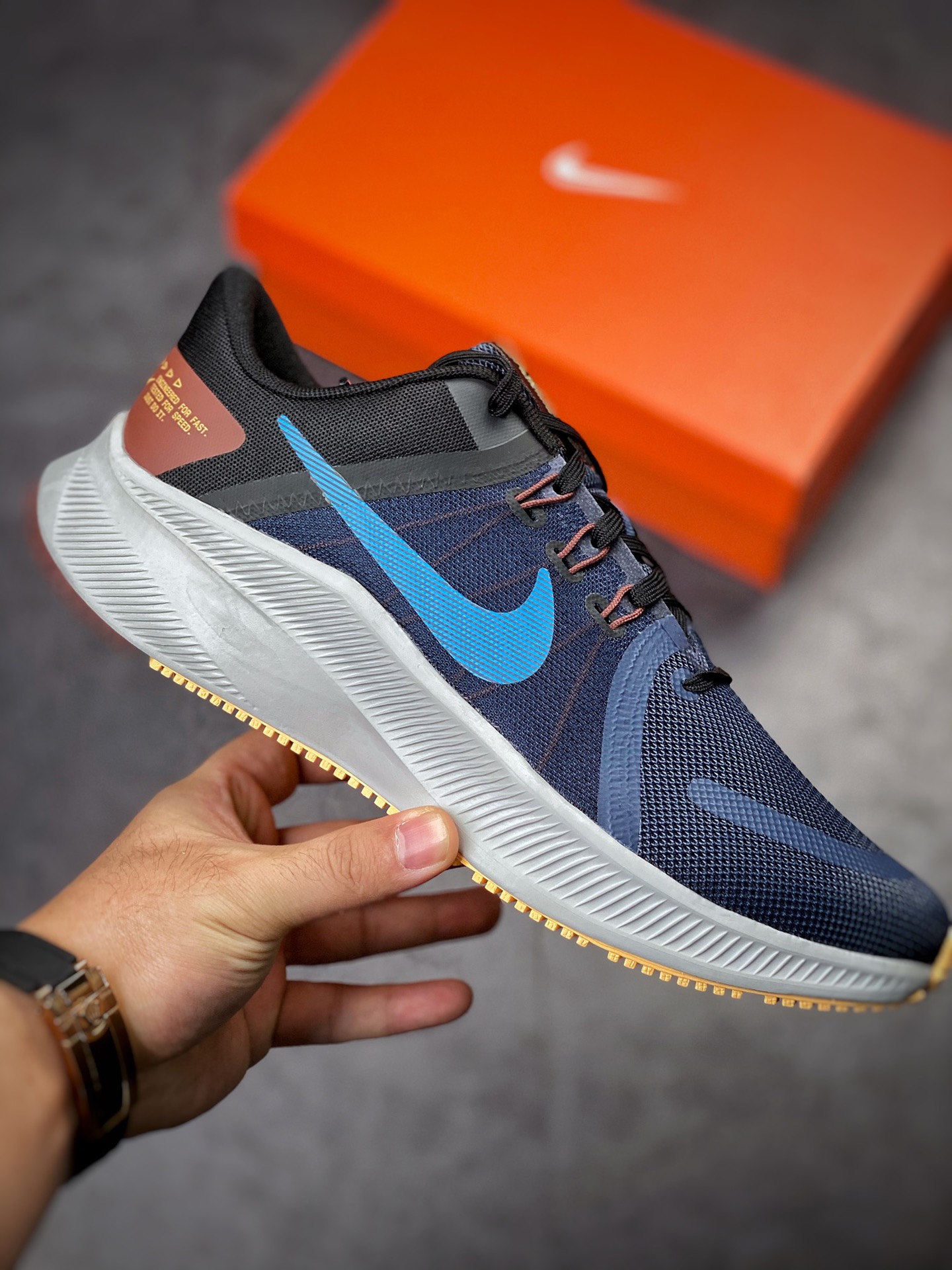 Nike Quest 4 speed 4 generation mesh breathable fashion casual running shoes DA1105-400
