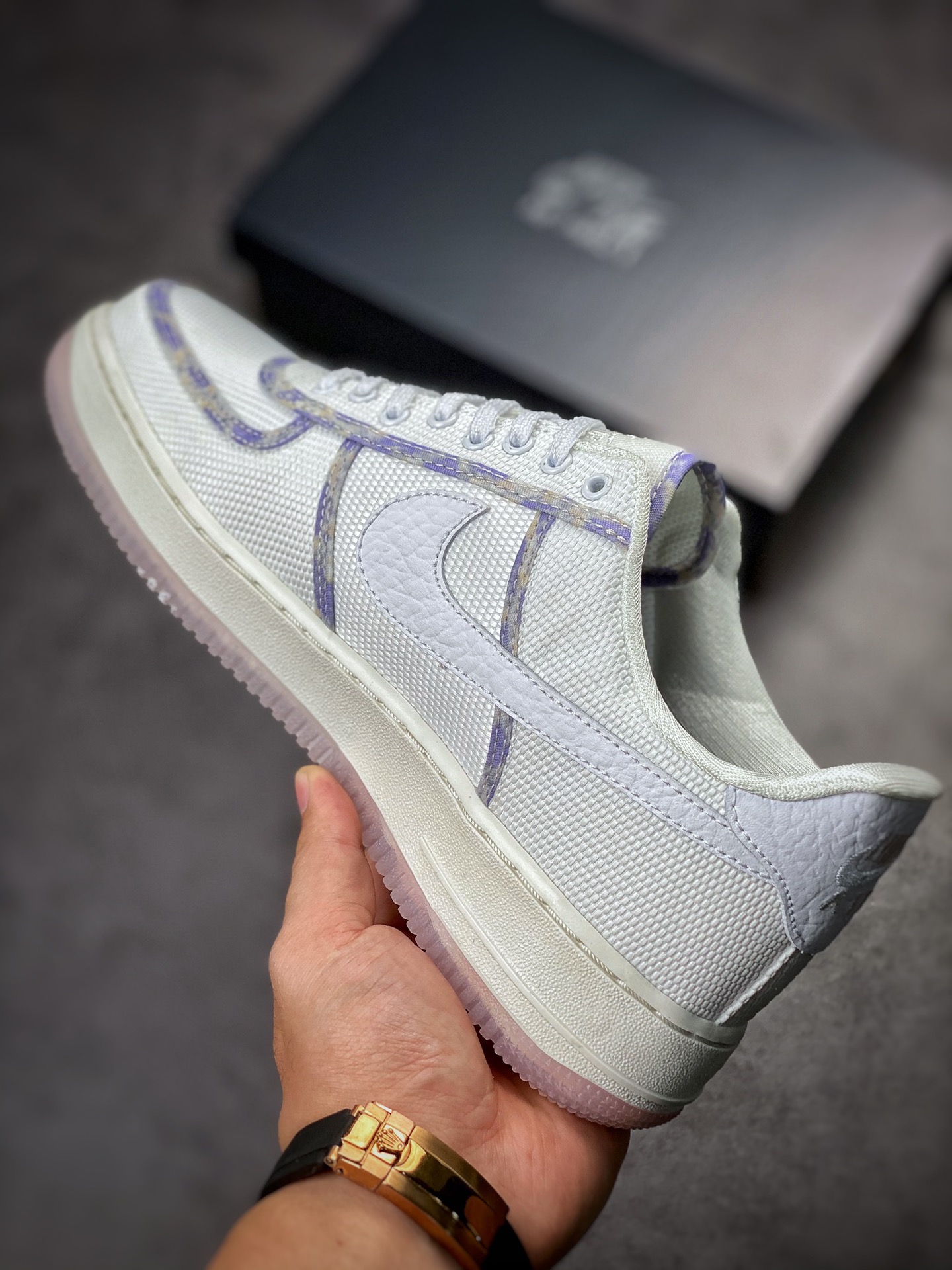 Nike Air Force 1 Low 07 White Purple DV6136-100-Top High Quatity Cheap Sneakers Fashion Clothing Clothes Bags handbags Shoes of all Brand wholesale With The best Quality And Beautiful Price from China Factory Chinese suppliers wholesaler seller Nike Air Force 1 Low 07 White Purple DV6136-100